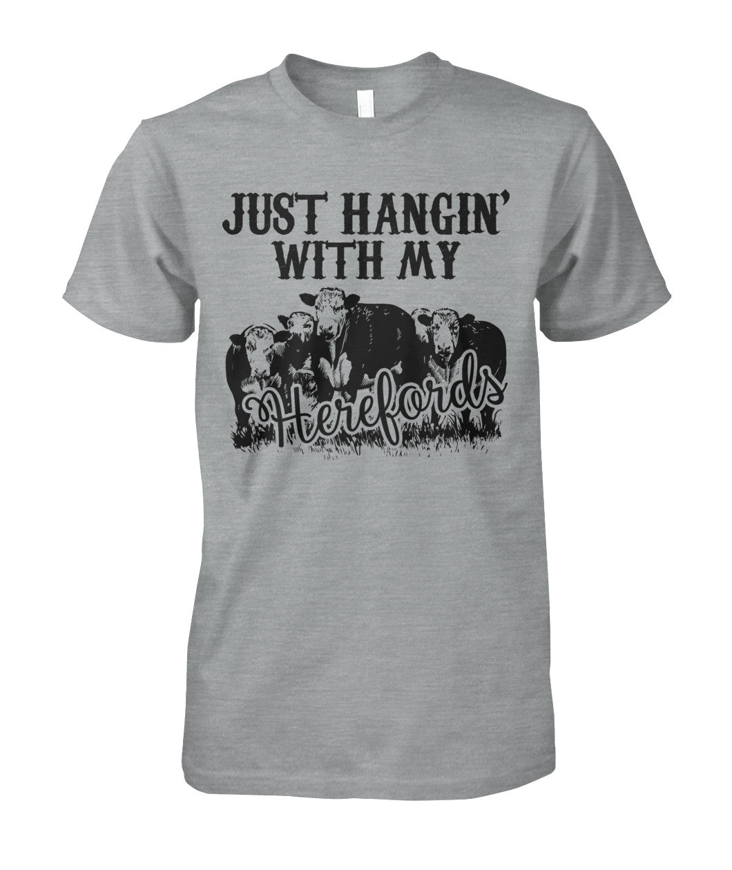 Just hangin' with my herefords
