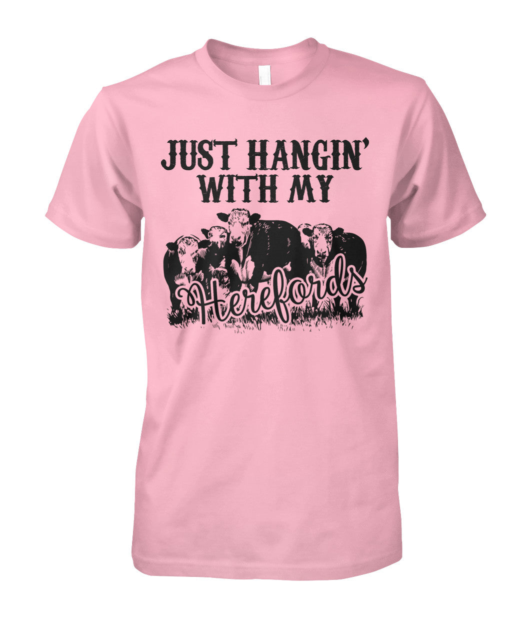 Just hangin' with my herefords