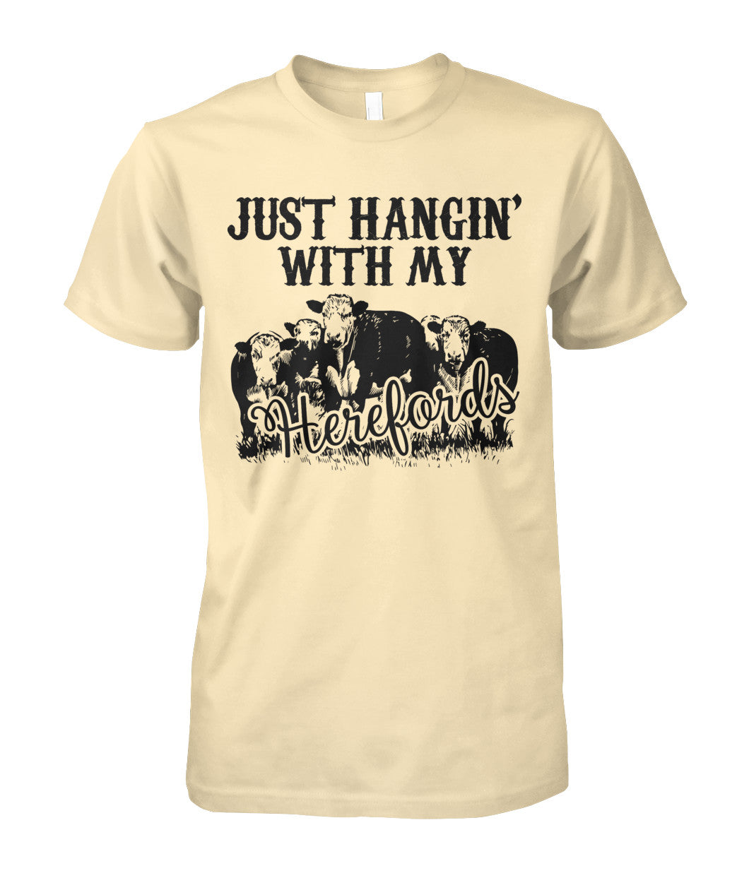 Just hangin' with my herefords