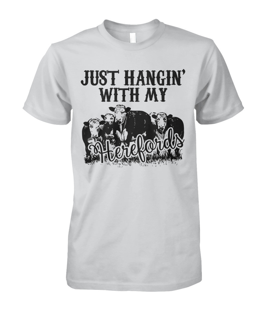 Just hangin' with my herefords